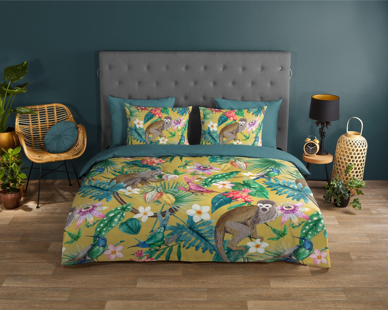 Good Morning - Housse De Couette - Meet - Ochre