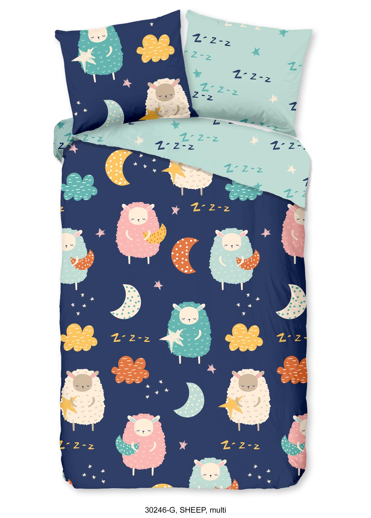 Good Morning - Housse De Couette - Sheep - Multi