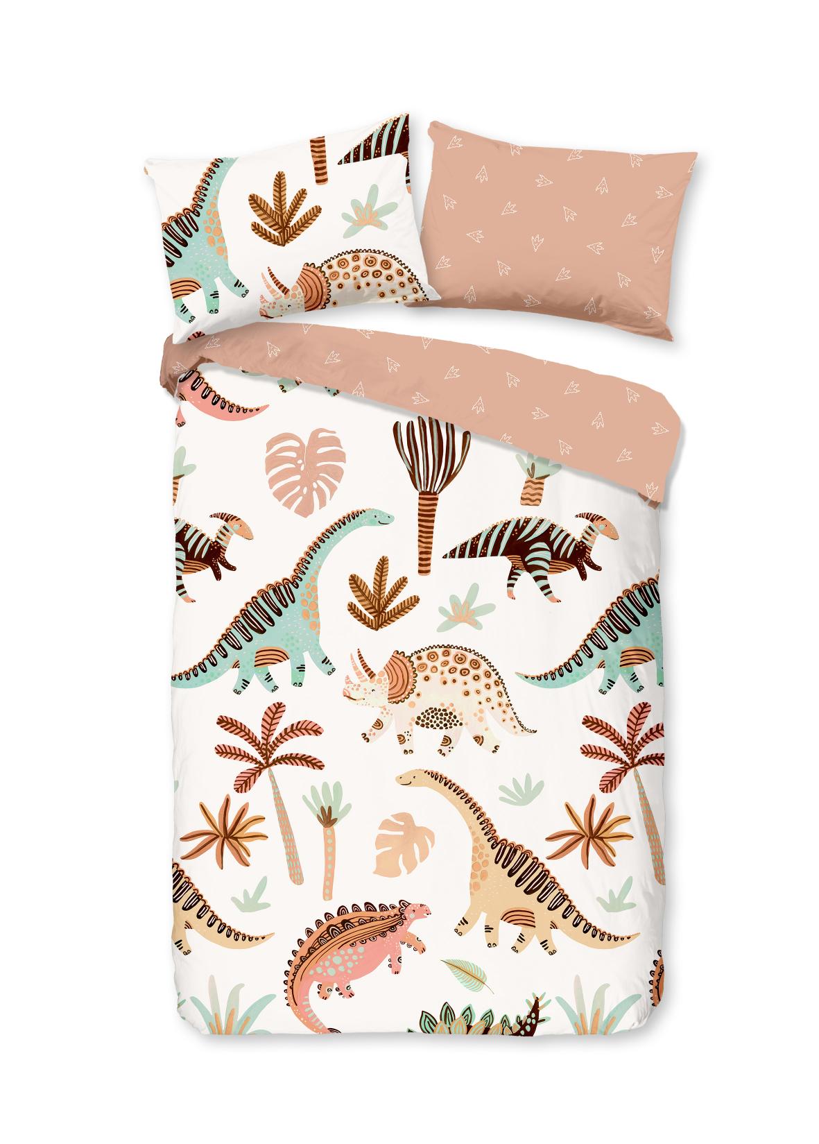 Good Morning - Housse De Couette - Dino - Multi