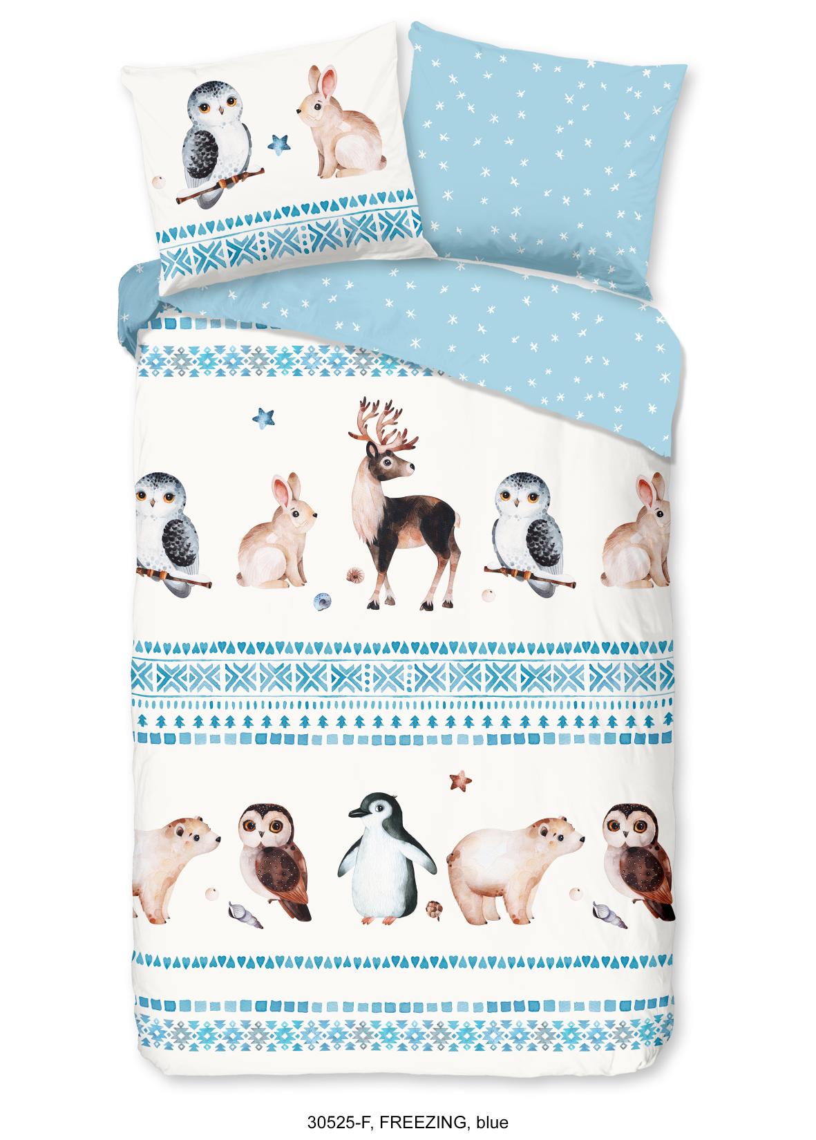 Good Morning - Housse De Couette - Freezing - Blue