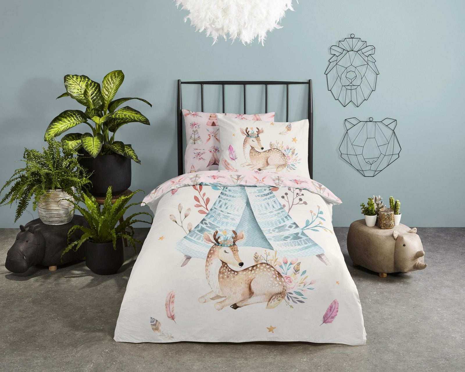 Good Morning - Housse De Couette - Boho - Multi