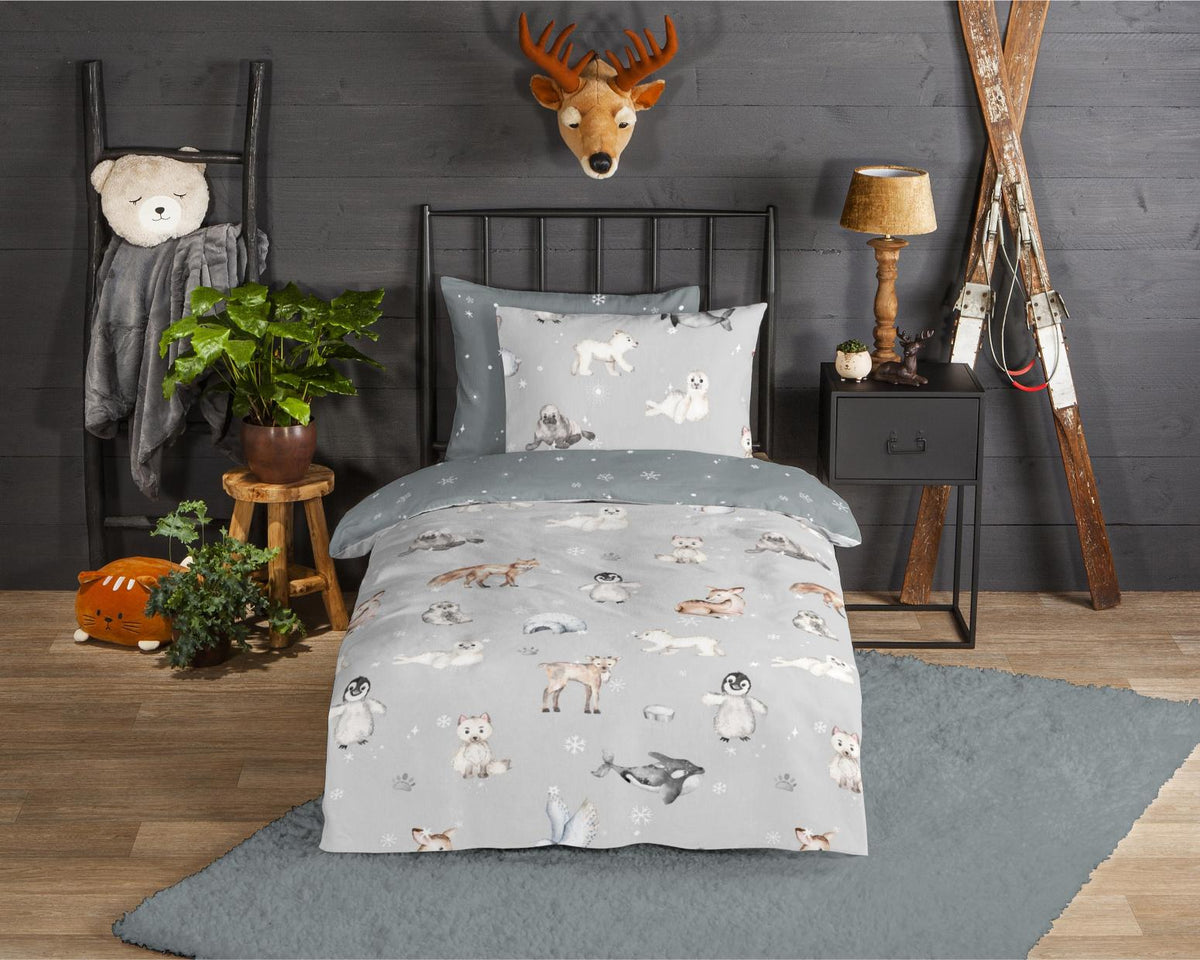 Good Morning - Housse De Couette - Cira - Grey