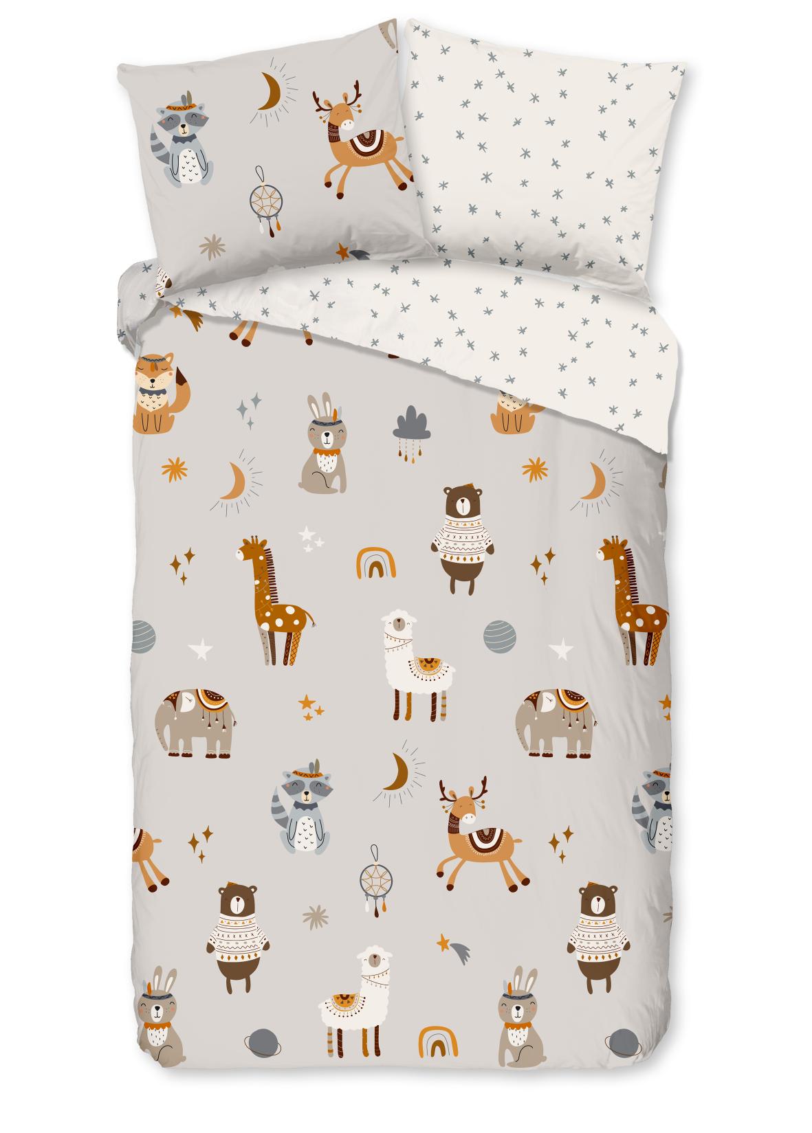 Good Morning - Housse De Couette - Woody - Multi