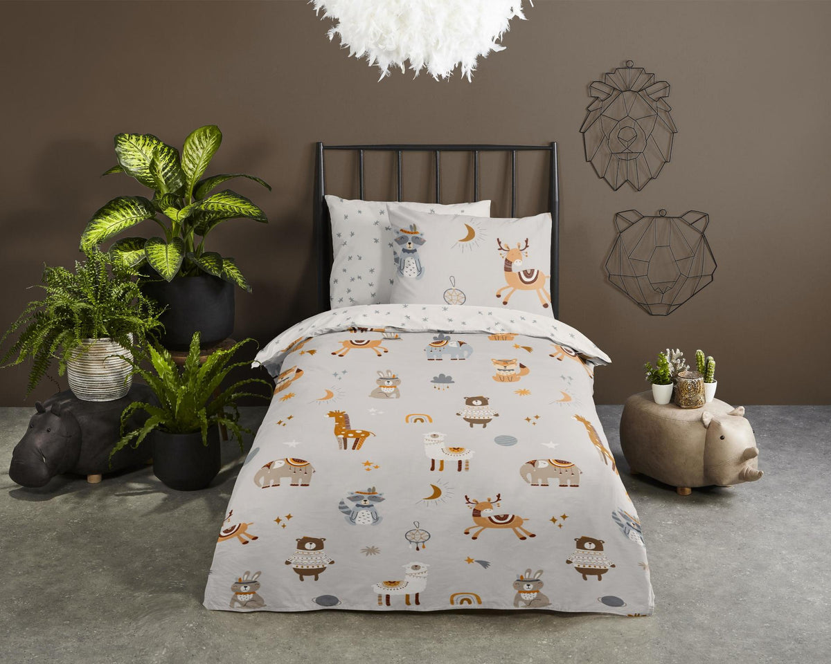 Good Morning - Housse De Couette - Woody - Multi