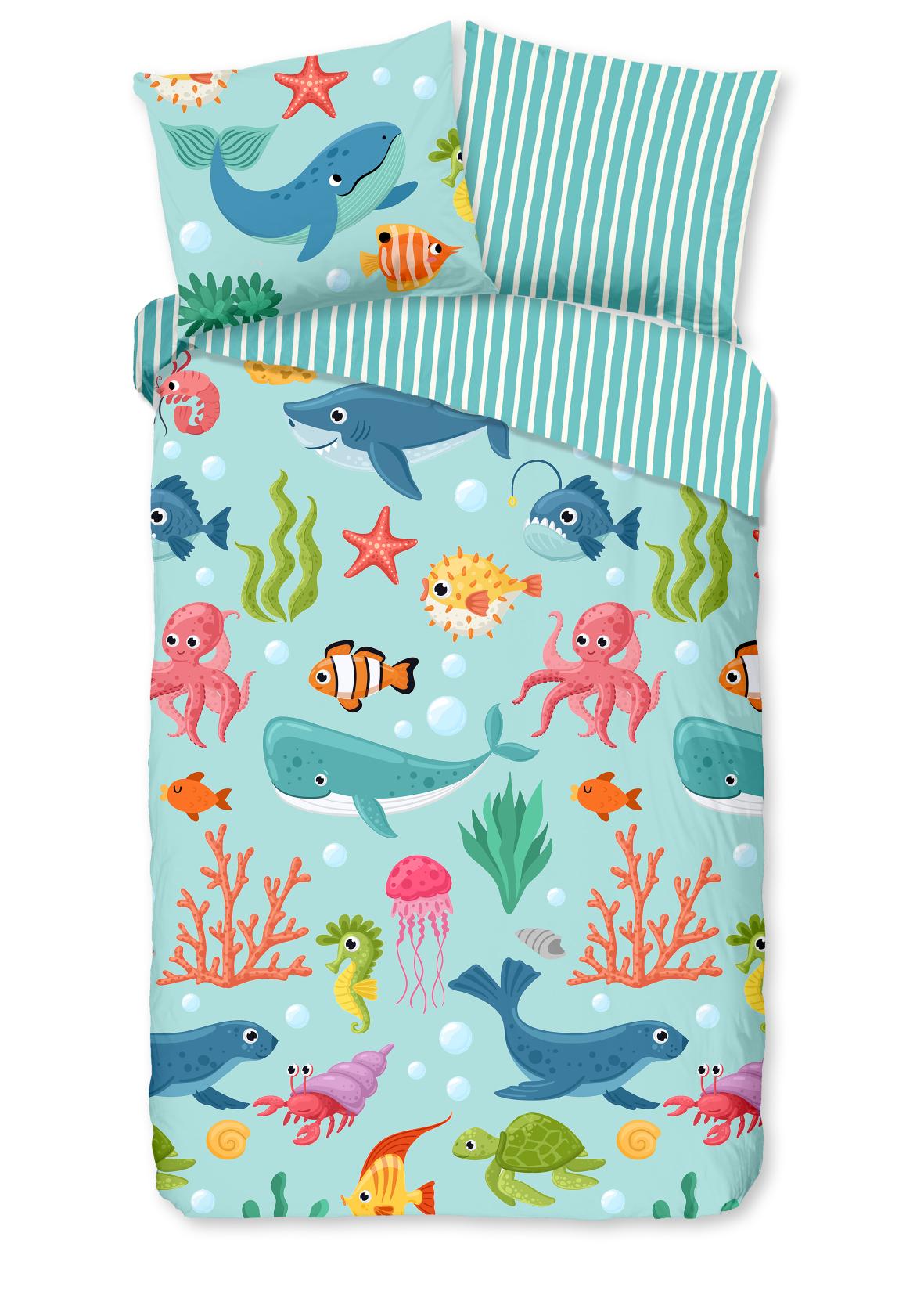 Good Morning - Housse De Couette - Ocean - Aqua
