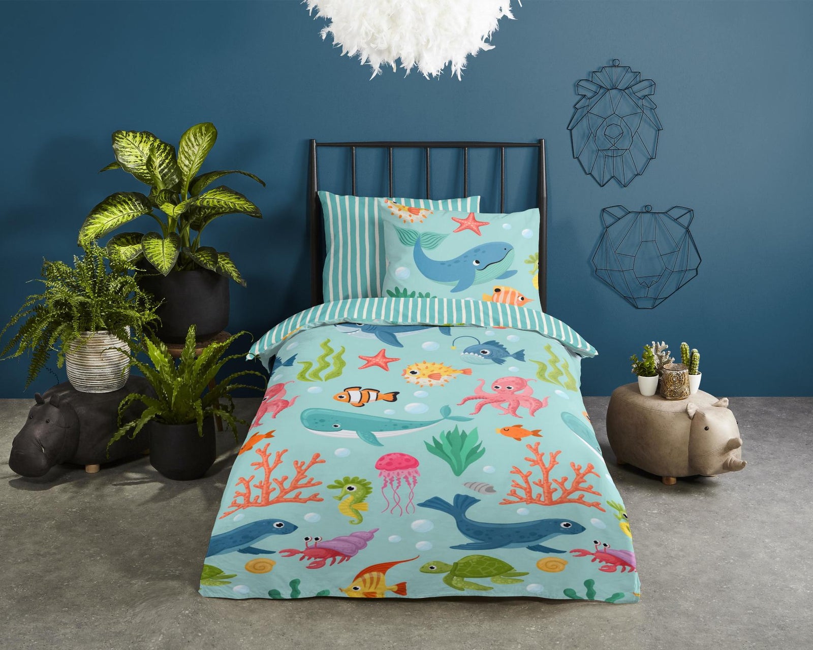 Good Morning - Housse De Couette - Ocean - Aqua