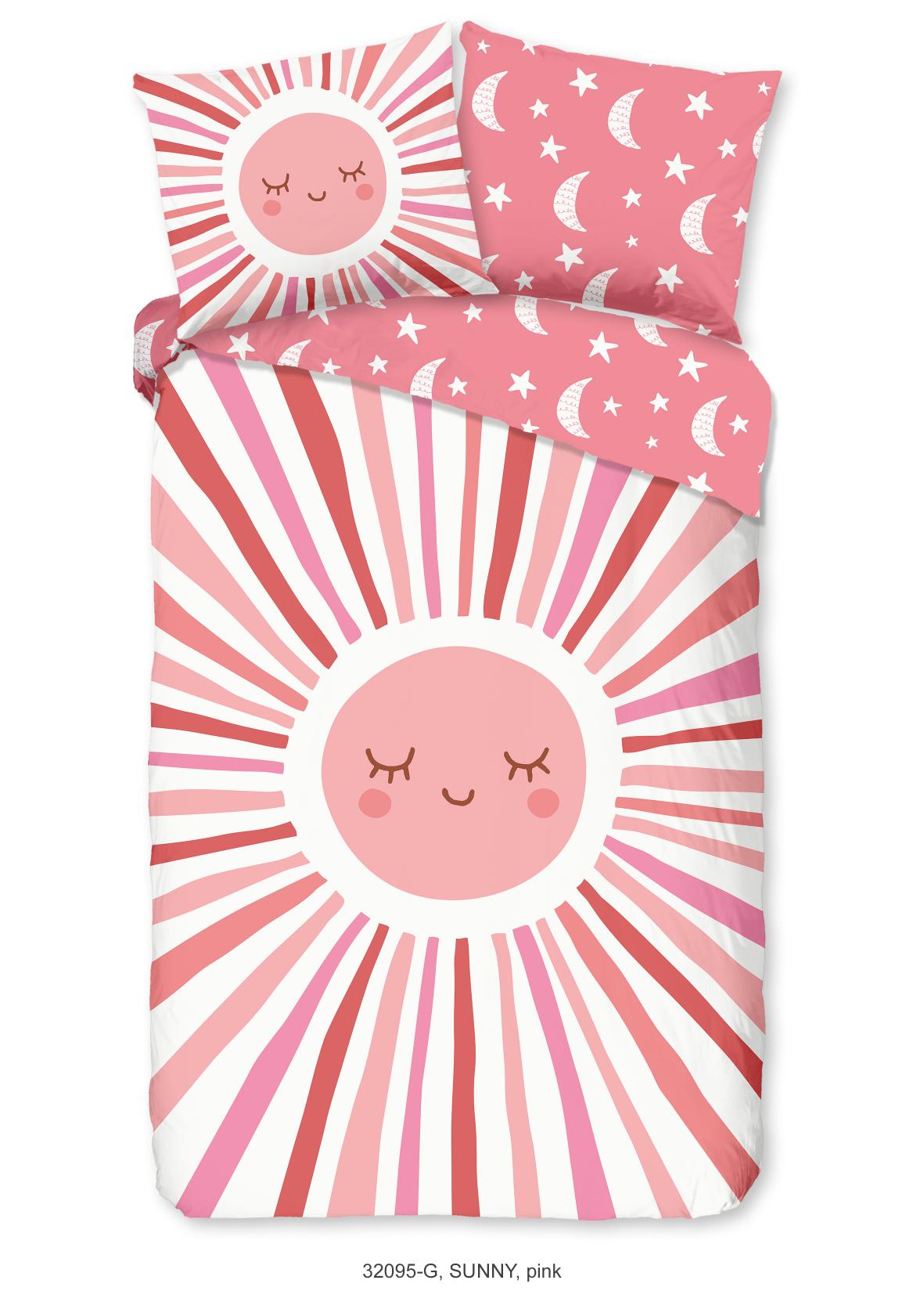 Good Morning - Housse De Couette - Sunny - Pink