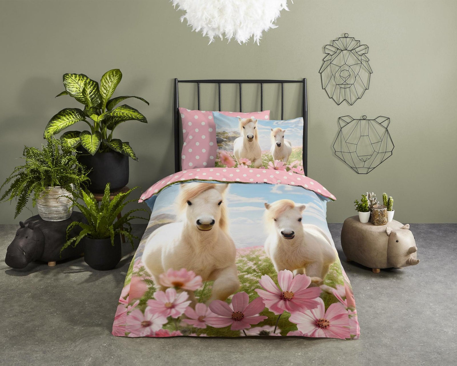 Good Morning - Housse De Couette - Philou - Pink