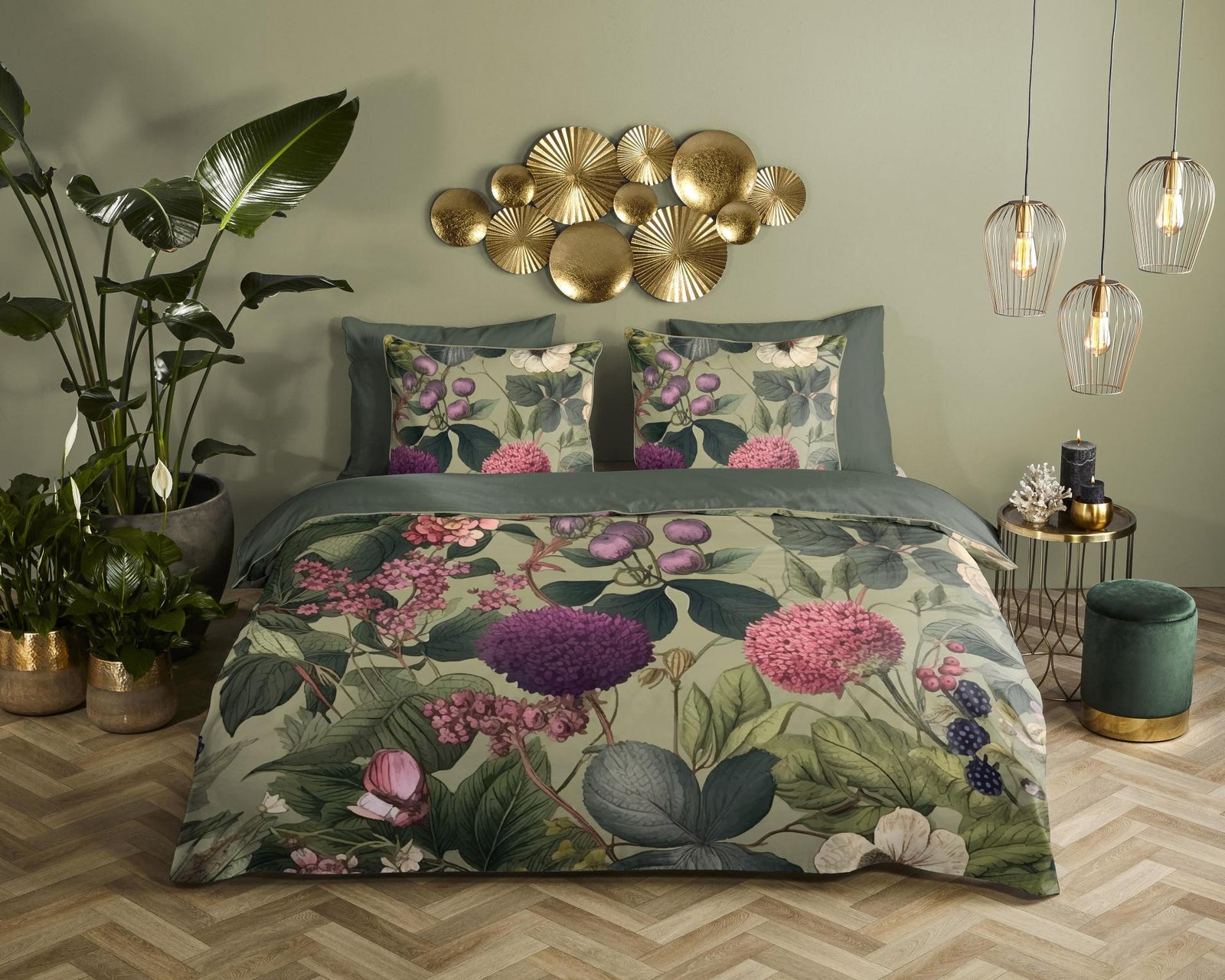 Descanso - Housse De Couette - Onaz - Green