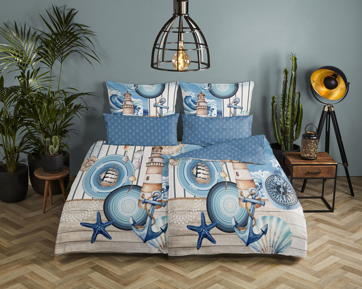 HIP - Taie d'oreiller - Aldiana - Blue
