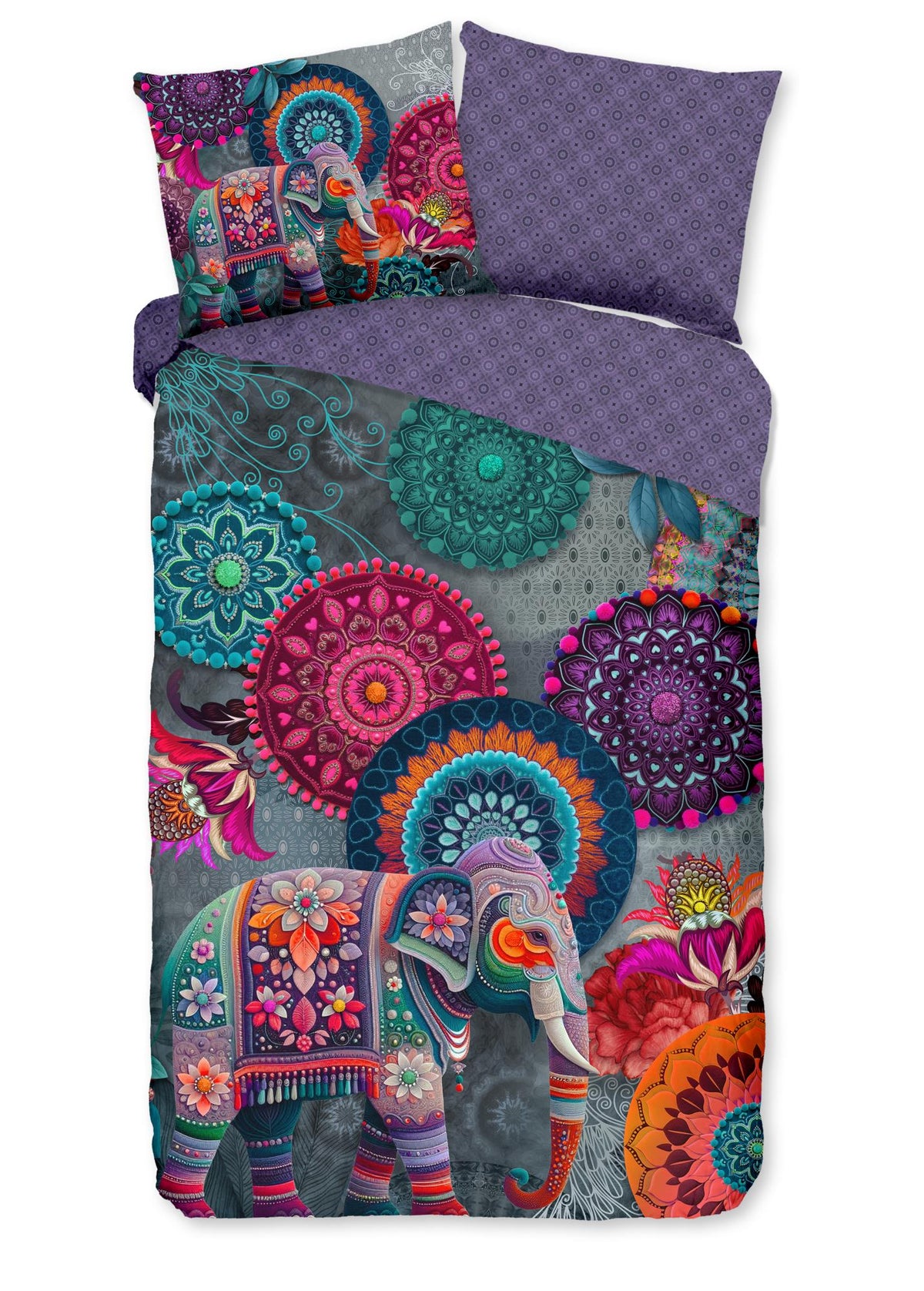 HIP - Housse de couette - Abhay - Purple