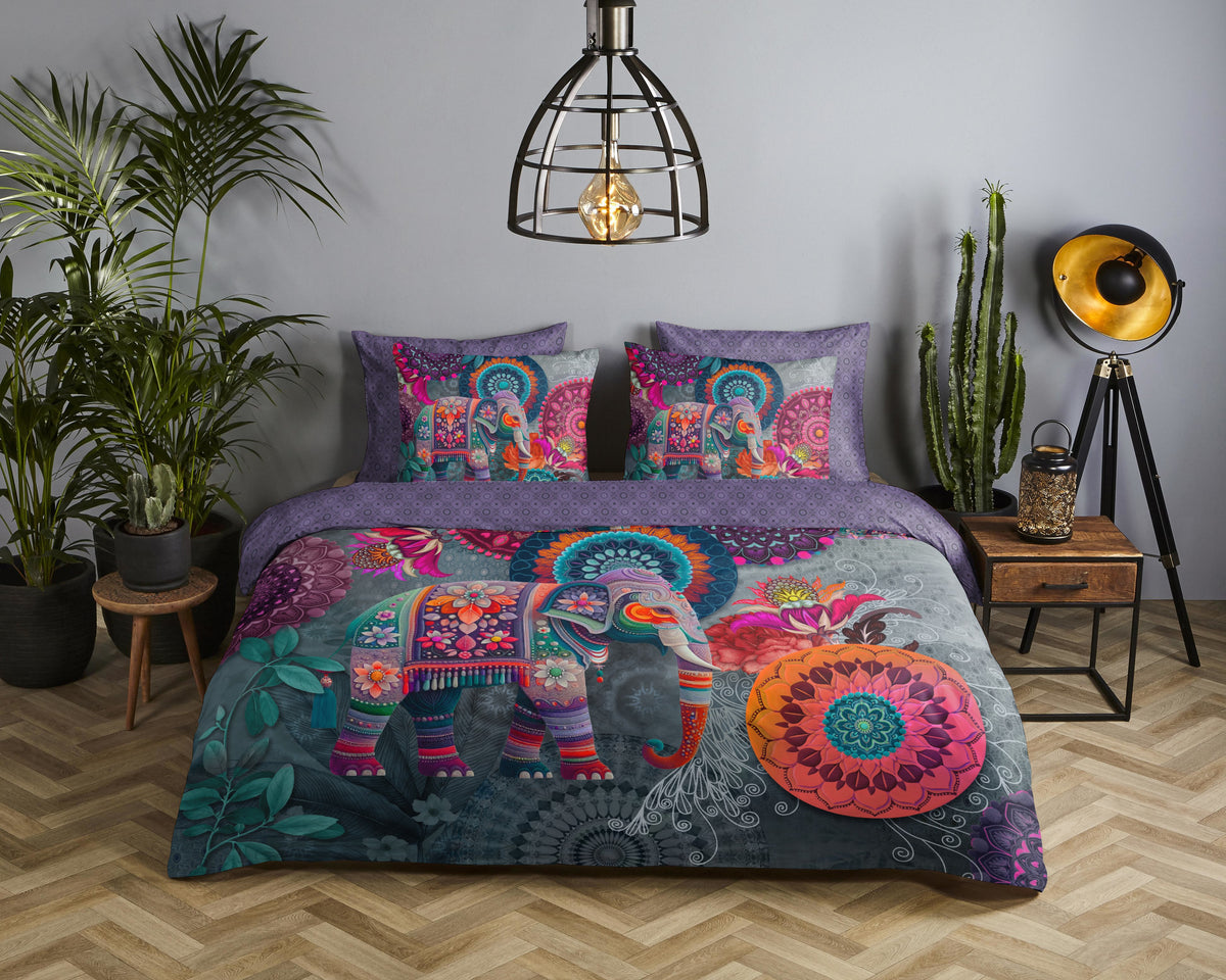 HIP - Housse de couette - Abhay - Purple