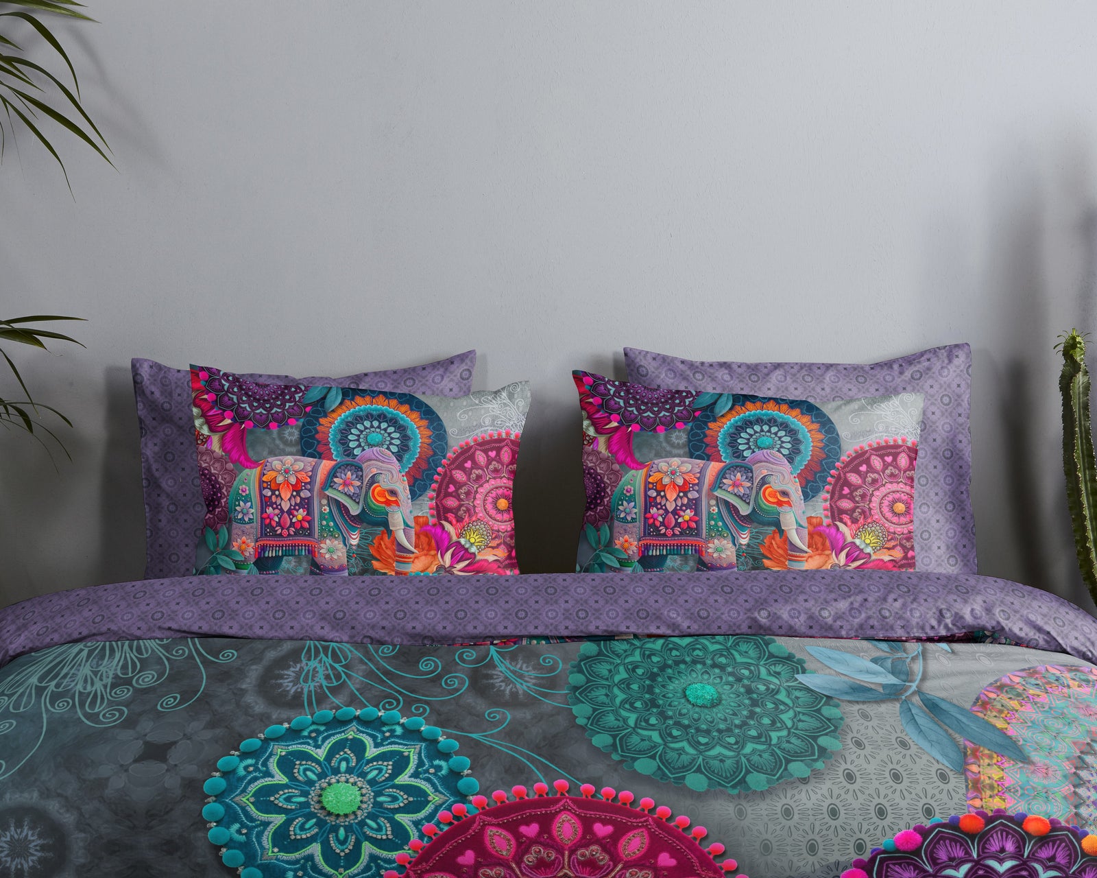 HIP - Housse de couette - Abhay - Purple