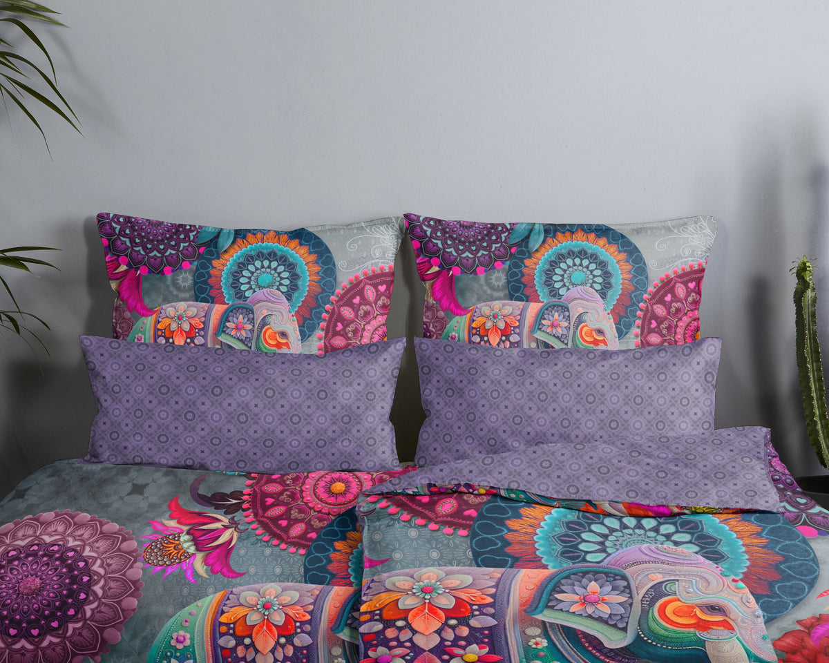 HIP - Taie d'oreiller - Abhay - Purple