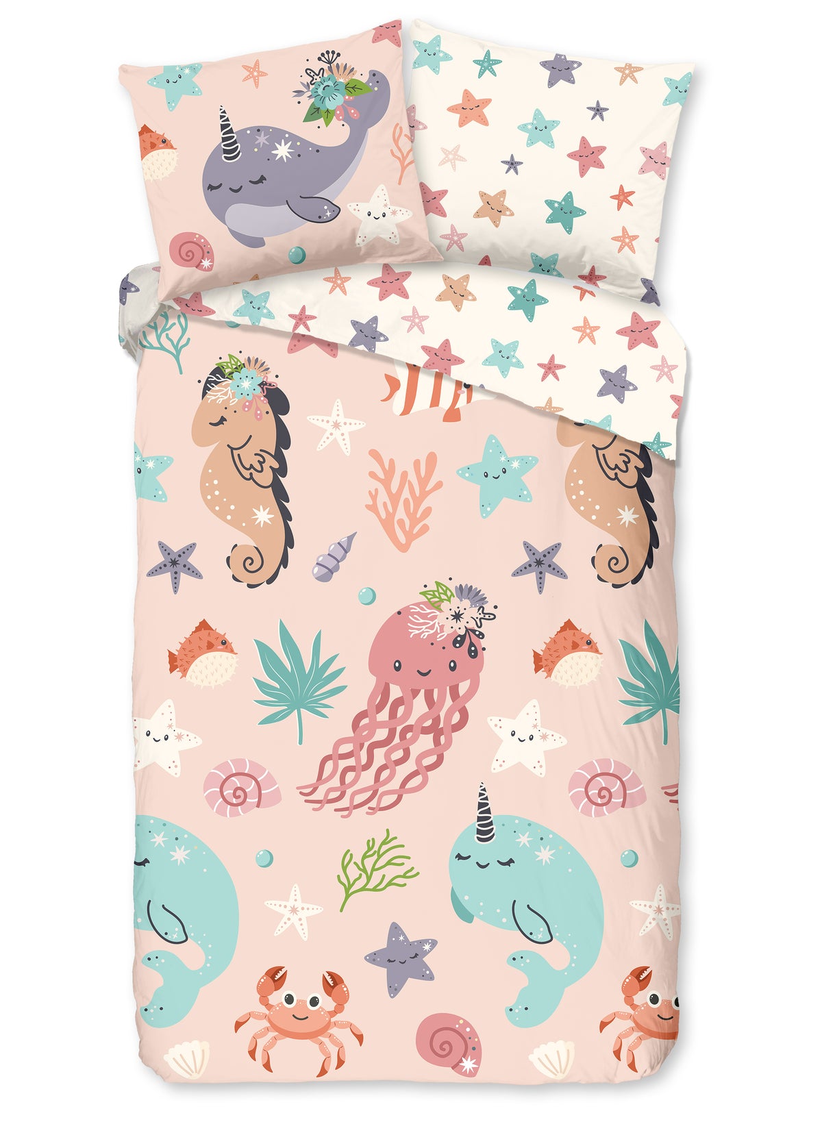 Good Morning - Housse de couette - Loua - Pink