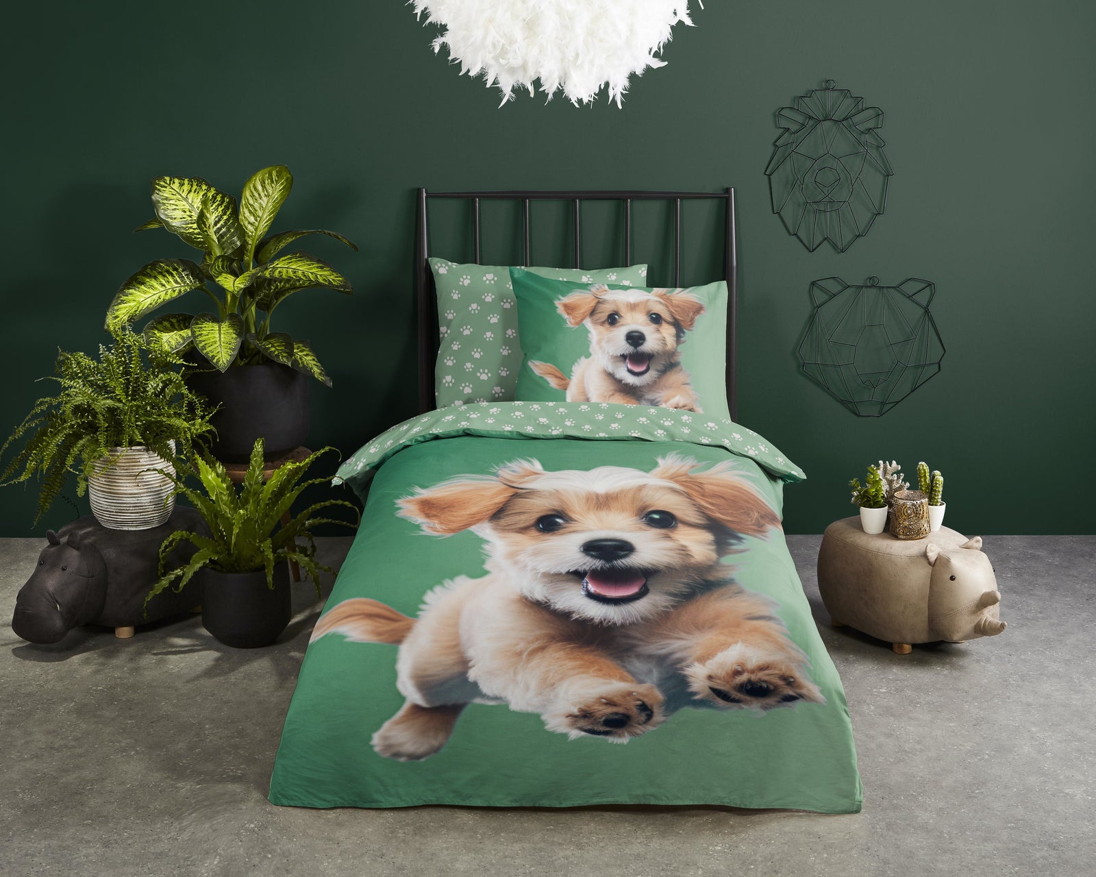 Good Morning - Housse de couette - Mambo - Green