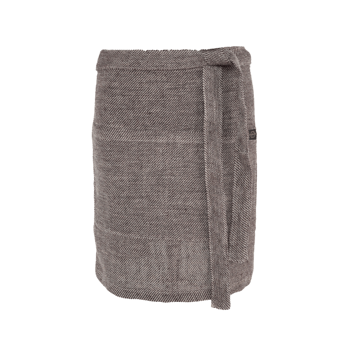 Tablier Bistro De Cuisine Cuba En Lin Lavé - Charbon