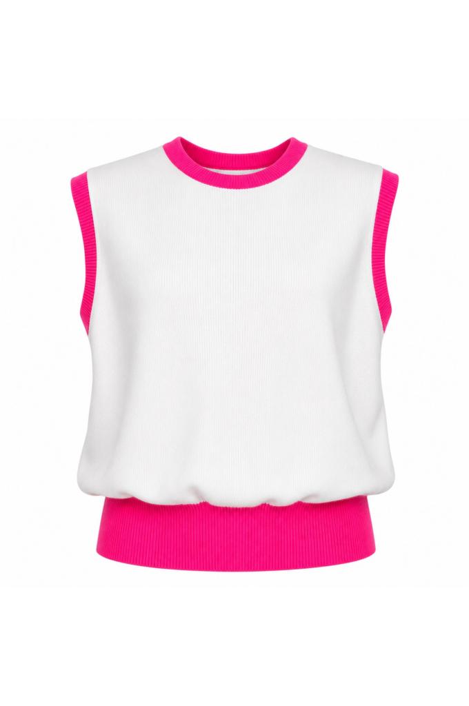Buenavista - Offwhite/Neon Pink