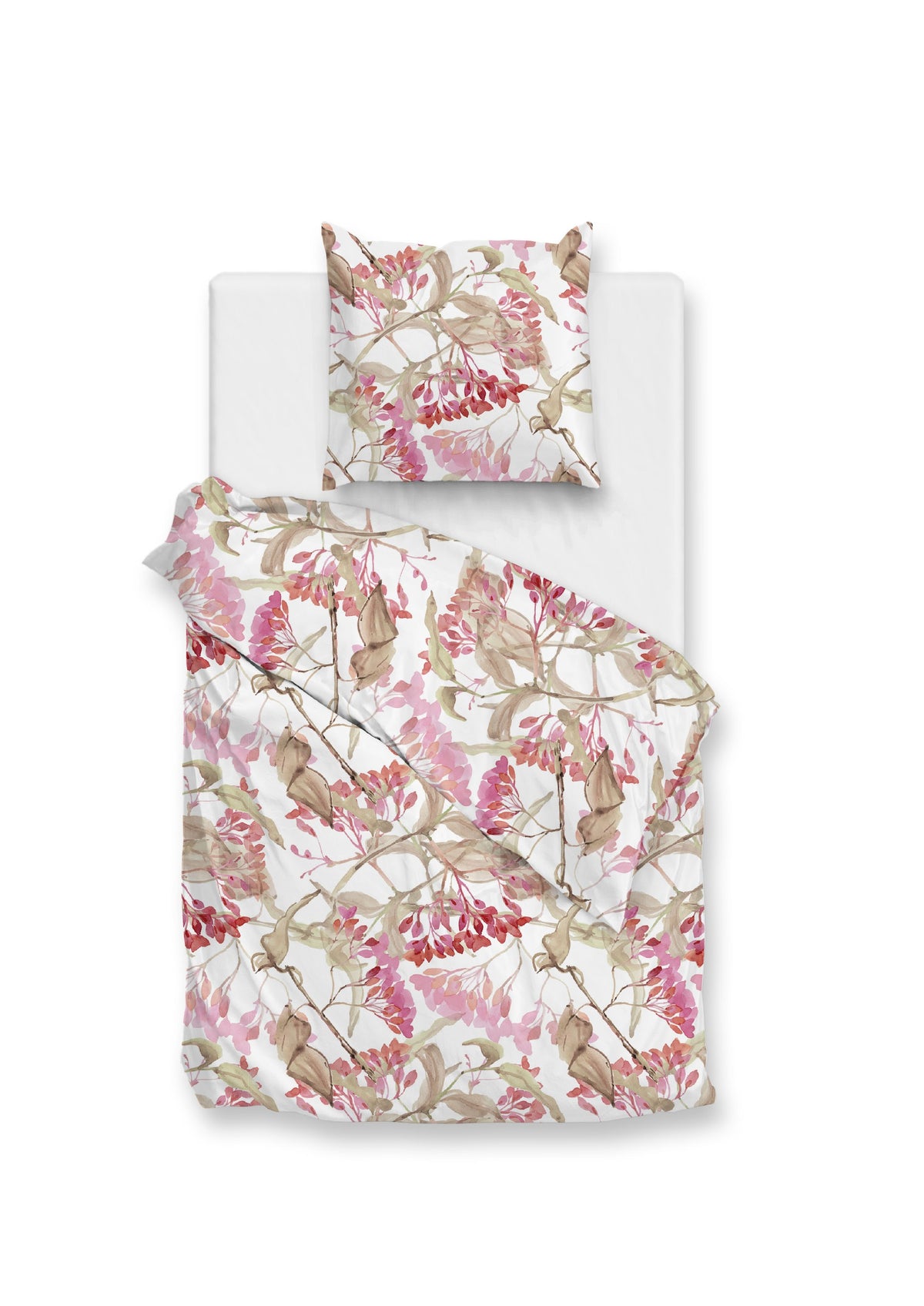 Zohome - Housse De Couette - Dario - White
