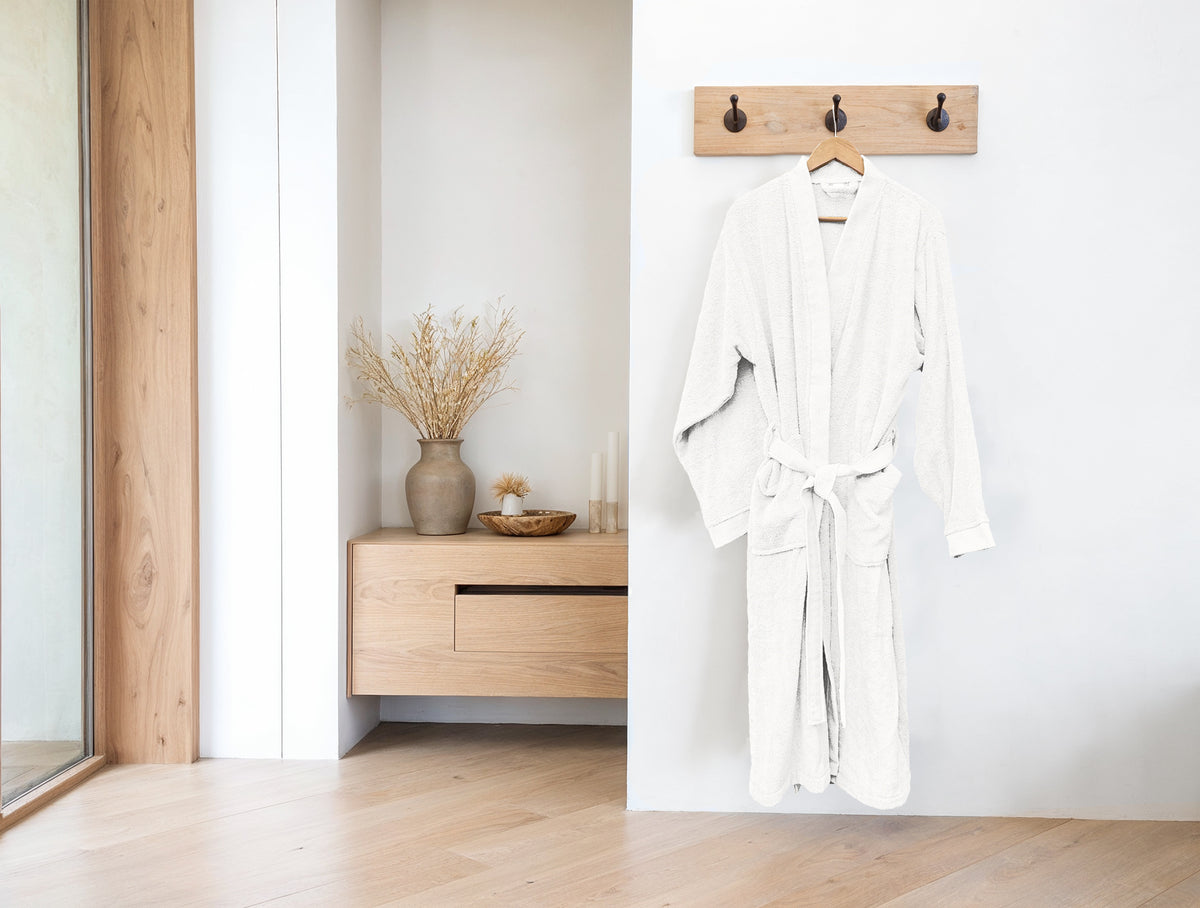 Heckettlane - Peignoir - Premium - White