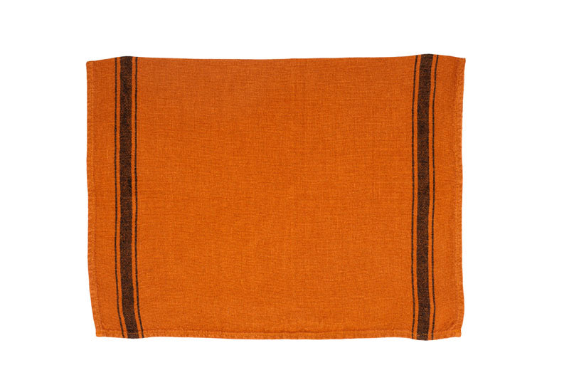 Set De Table Olbia En Lin - Cuir