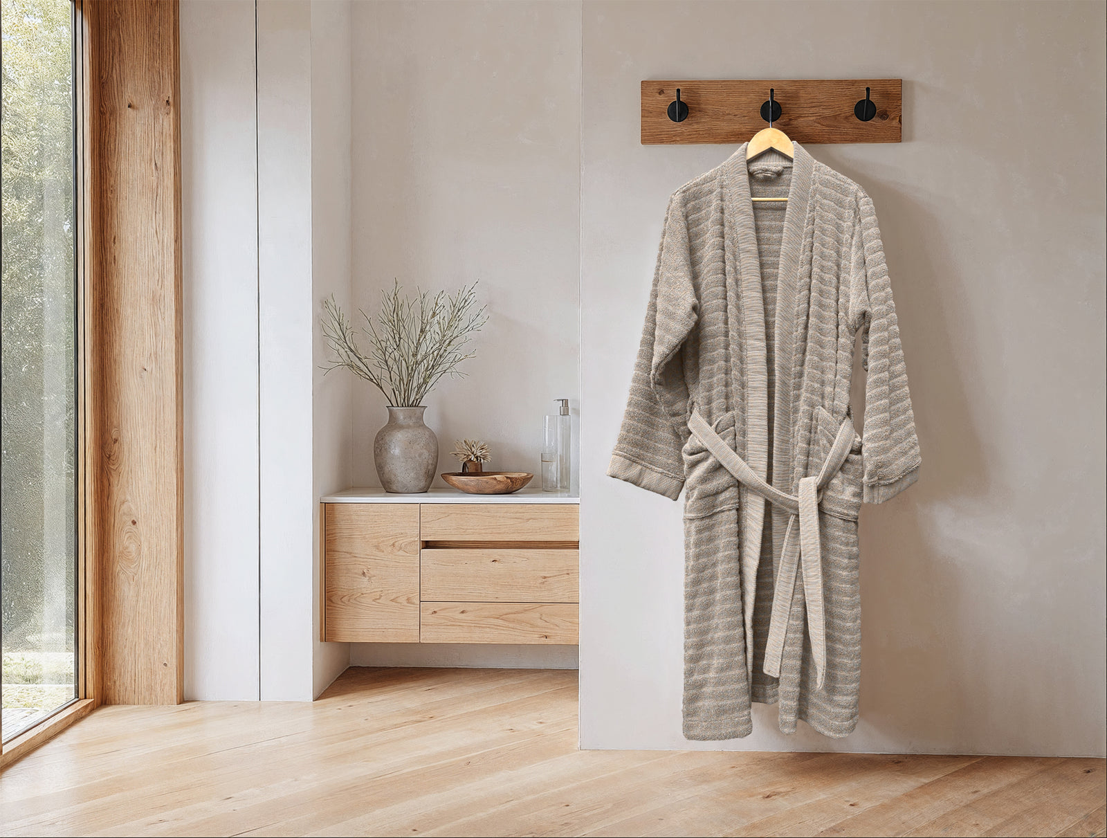Heckettlane - Peignoir - Prestige - Taupe