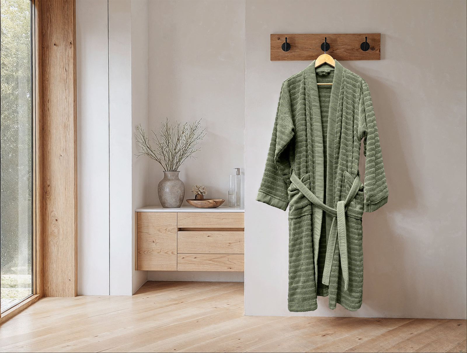 Heckettlane - Peignoir - Prestige - Army Green