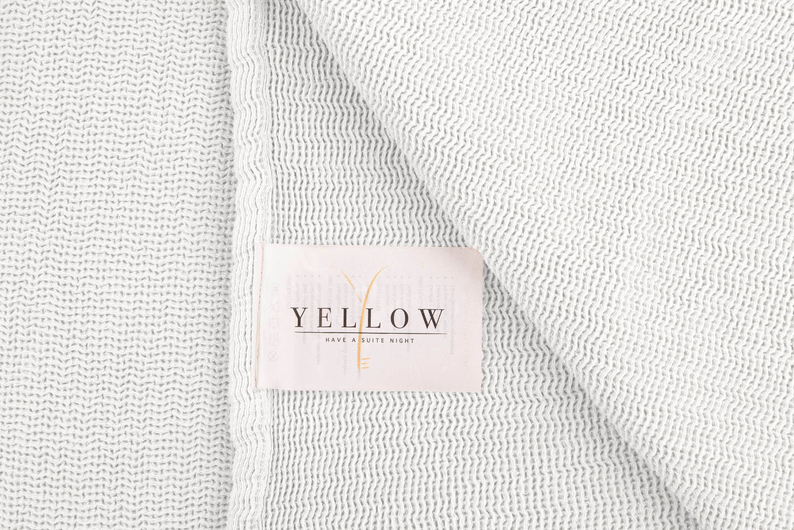 Yellow - Couvre-Lit - Ica - White