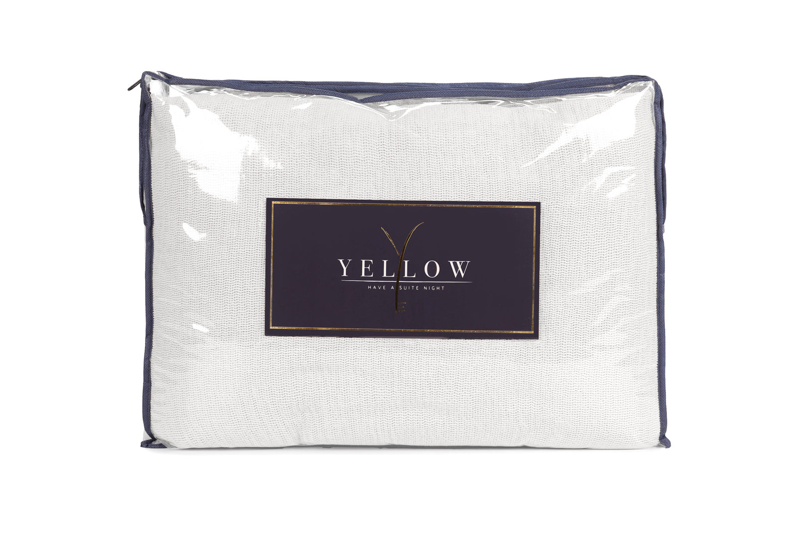 Yellow - Couvre-Lit - Ica - White