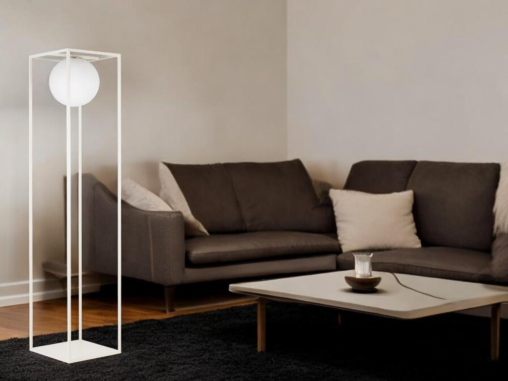 Daisy - Lampadaire M - Blanche