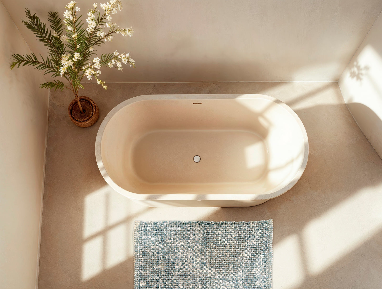 Zohome - Tapis De Bain - Massimo - Sky Blue