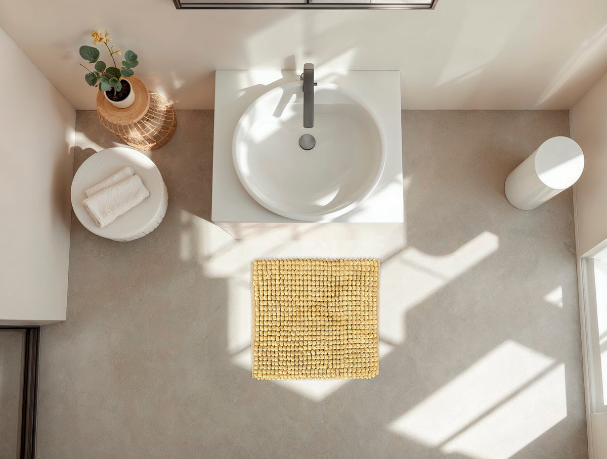 Zohome - Tapis De Bain - Fabrizio - Forest Sand