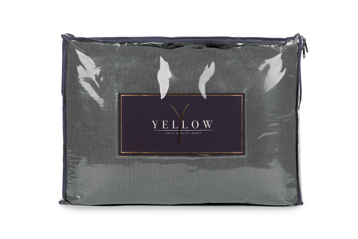 Yellow - Plaid - Ica - Beluga Grey