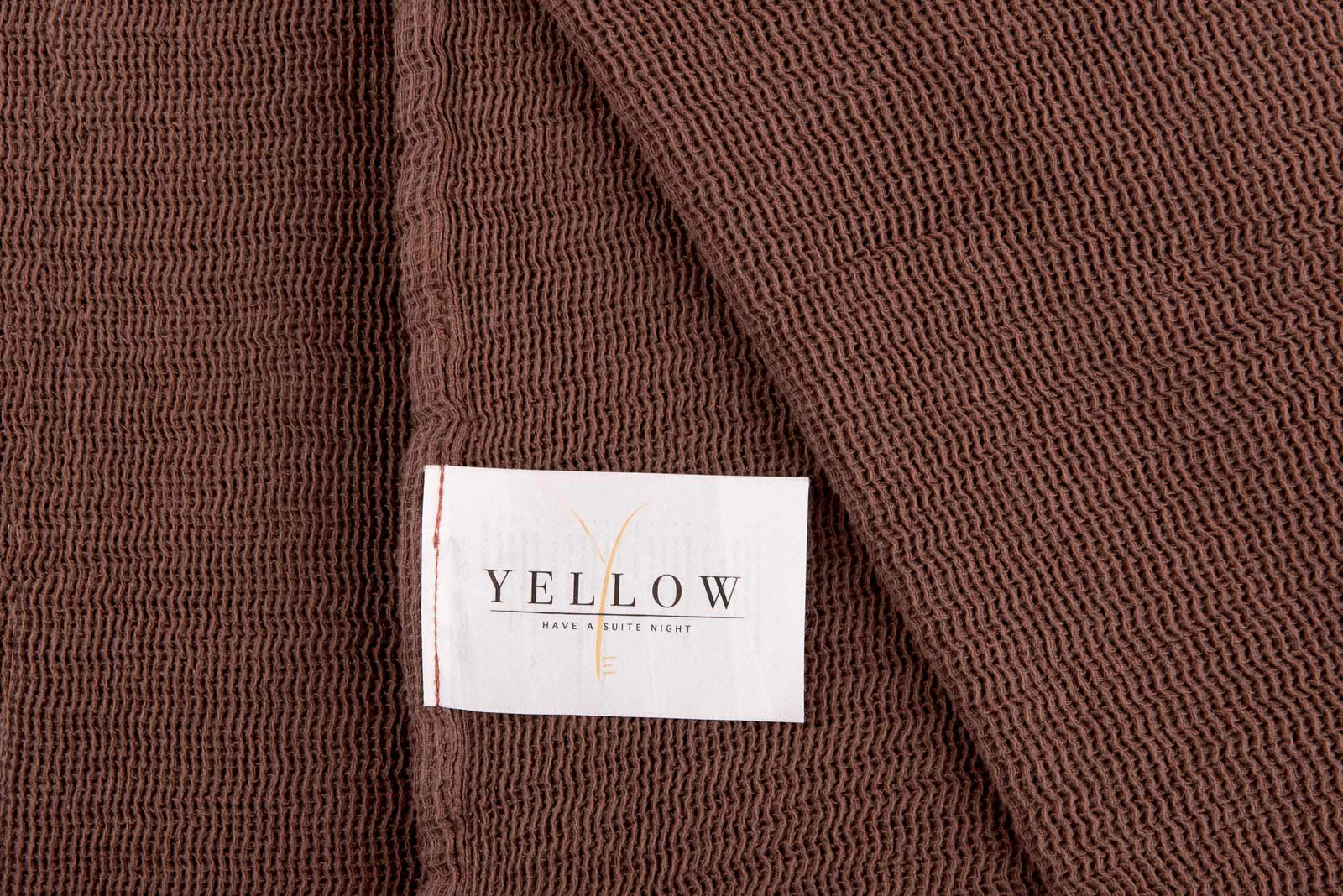 Yellow - Couvre-Lit - Ica - Maroon Brown