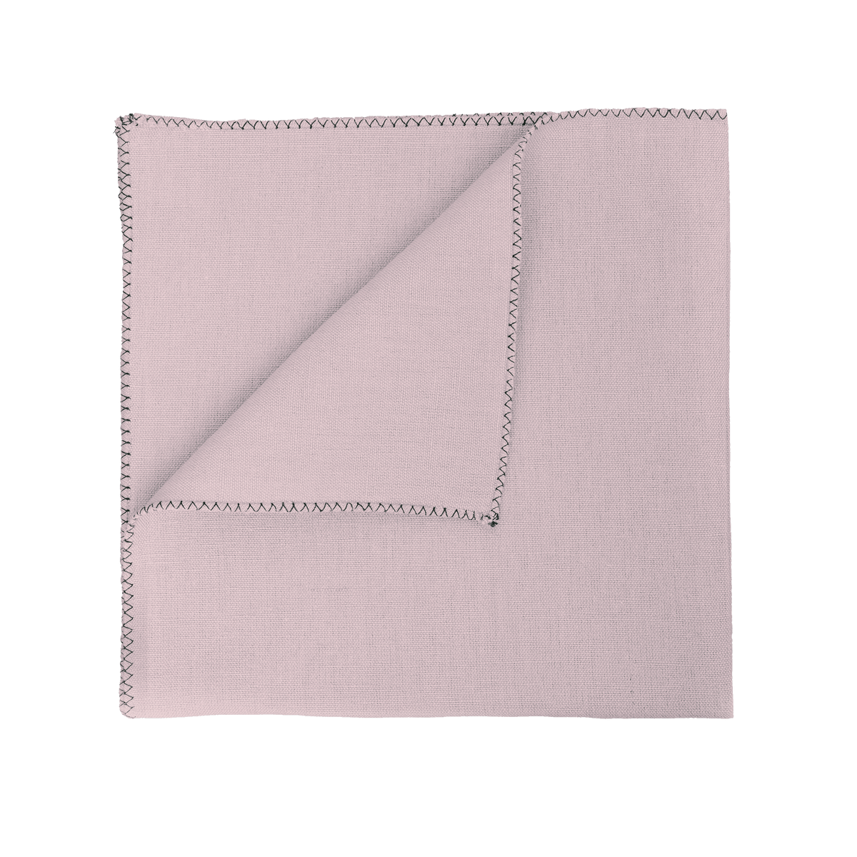 Serviette De Table En Lin Lavé Et Coton Zilia - Petale