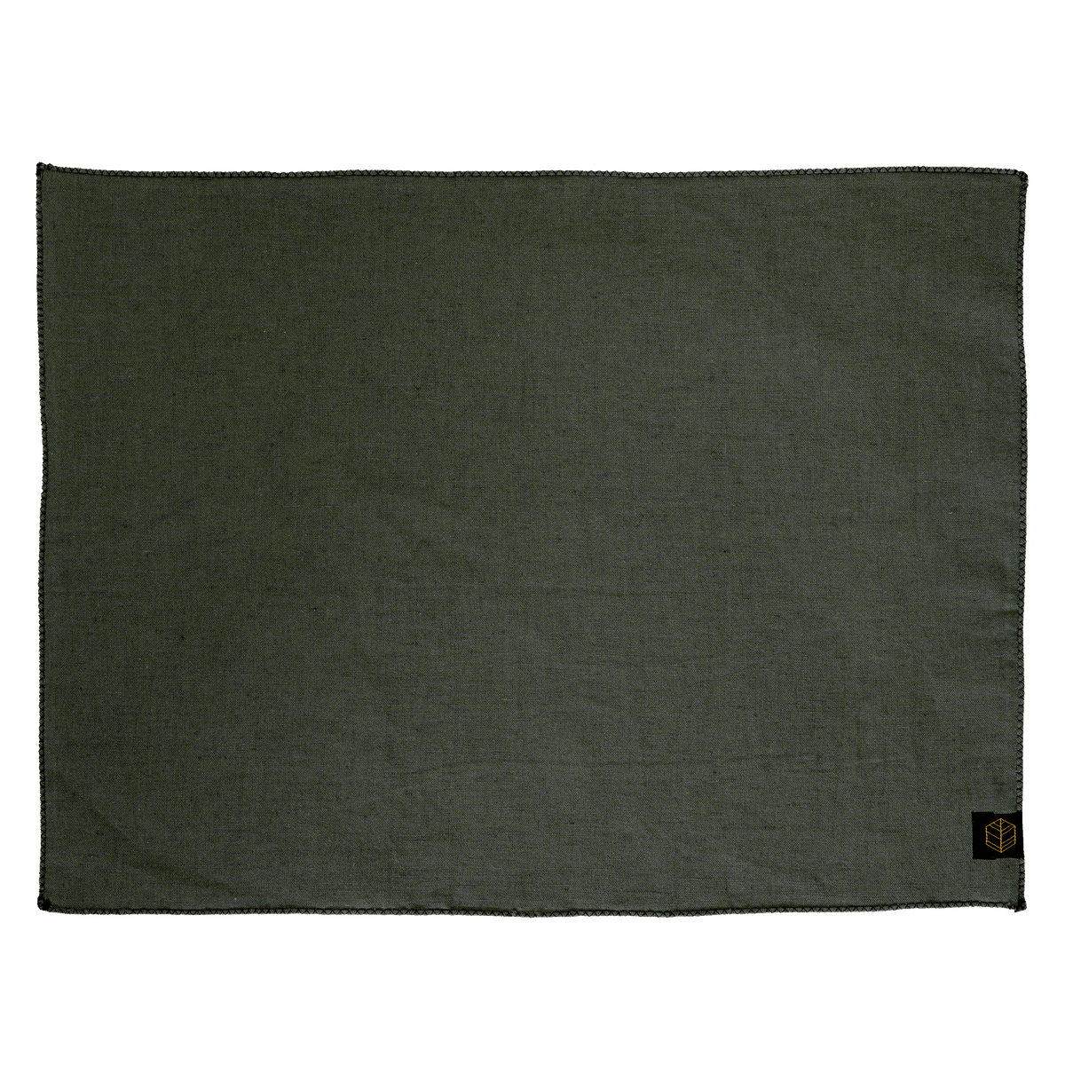 Set De Table En Lin Lavé Et Coton Zilia - Kaki