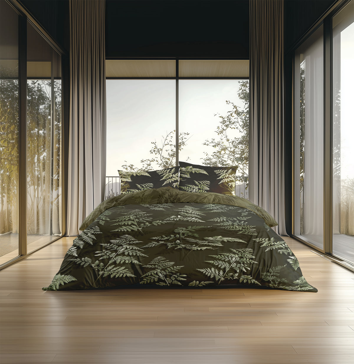 Heckettlane - Housse De Couette - Rua - Forest Green