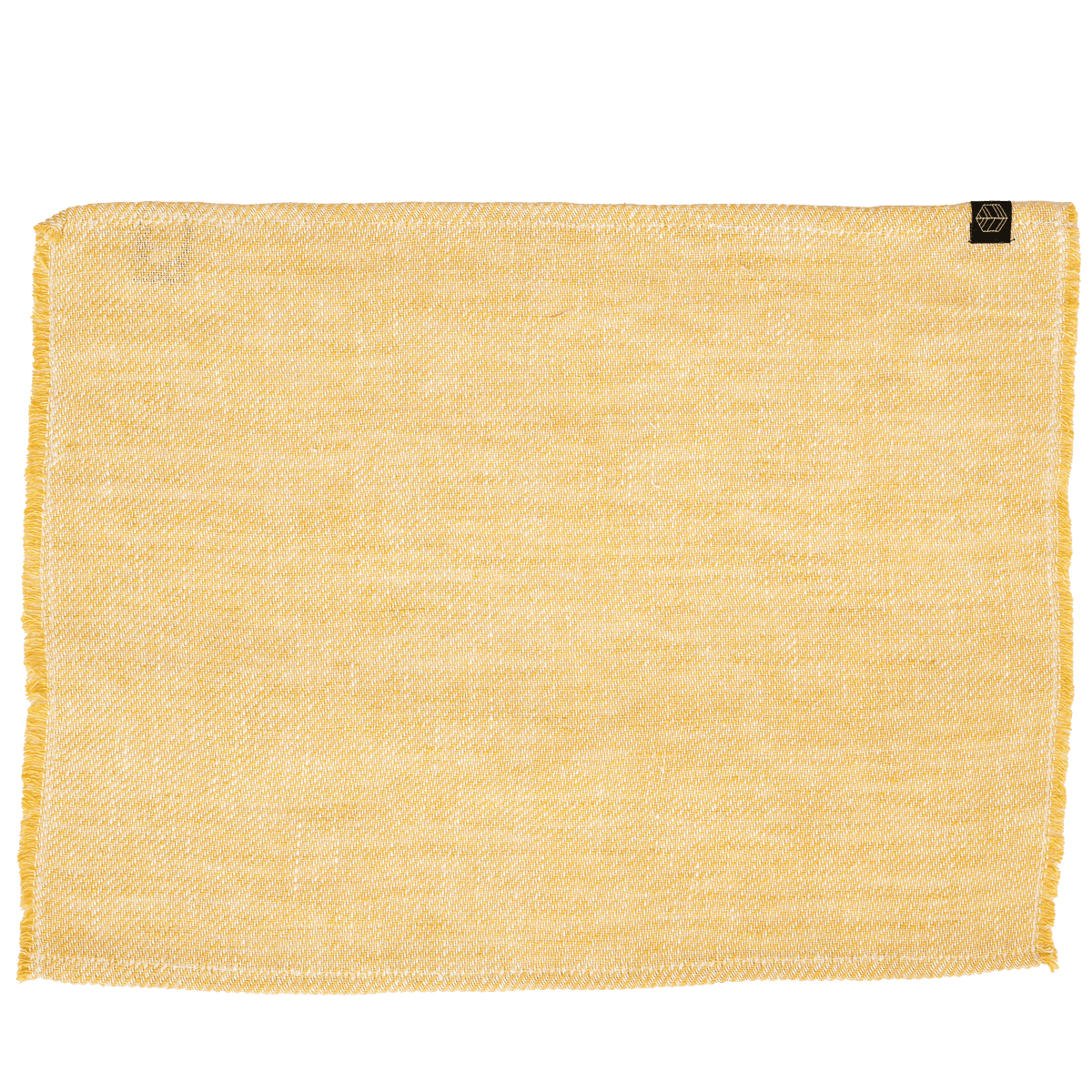 Set De Table Chambray De Lin Cuba - Paille