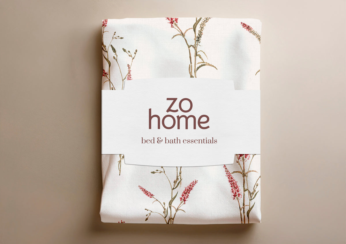 Zohome - Housse De Couette - Elodie - Natural