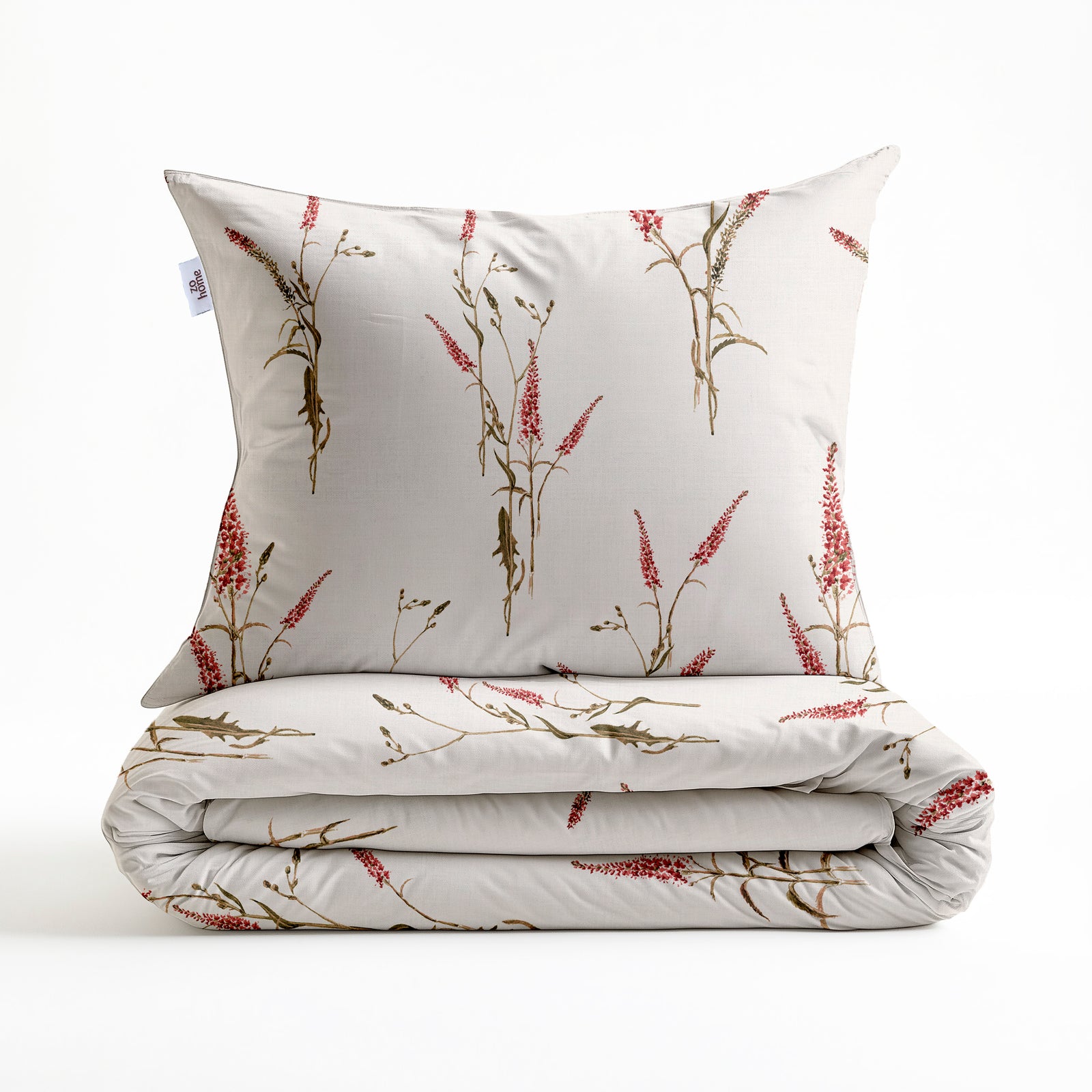 Zohome - Housse De Couette - Elodie - Natural