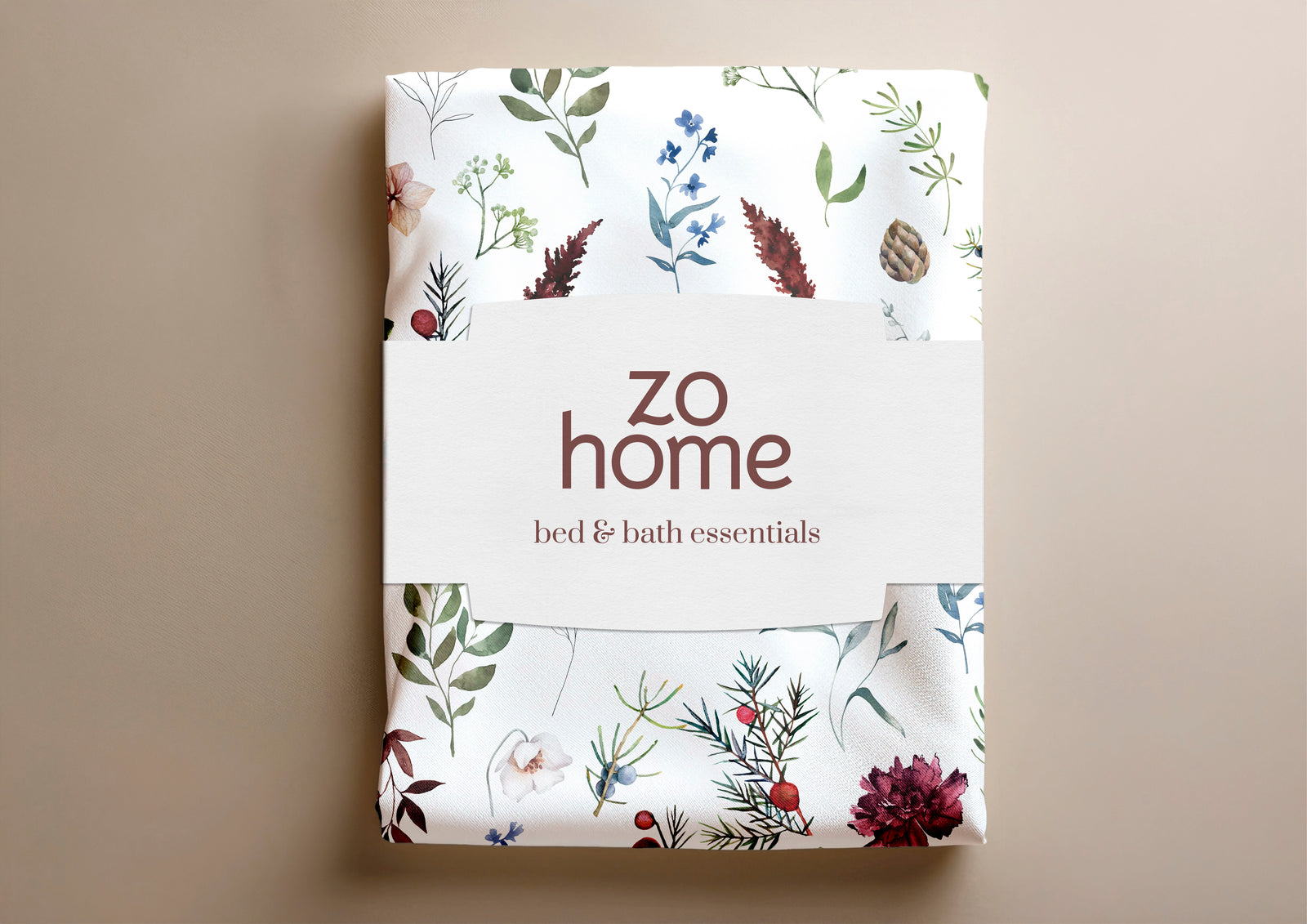 Zohome - Housse De Couette - Celeste - White
