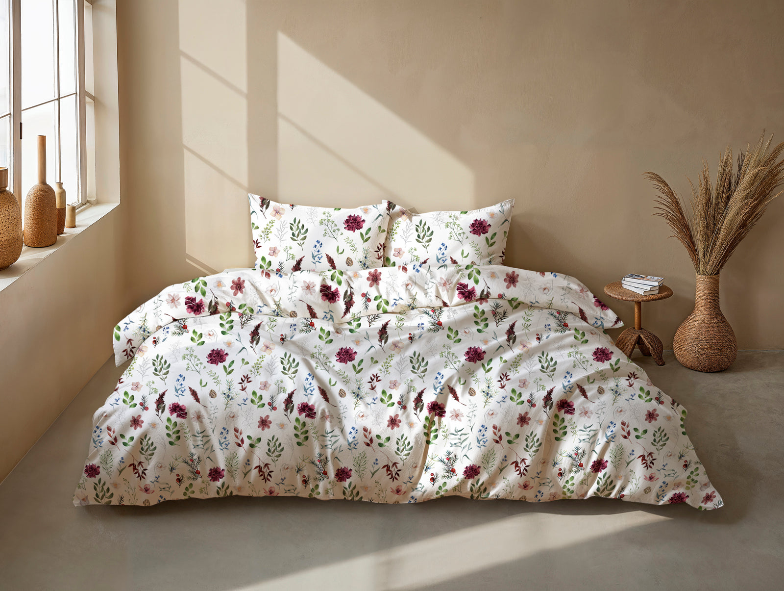 Zohome - Housse De Couette - Celeste - White