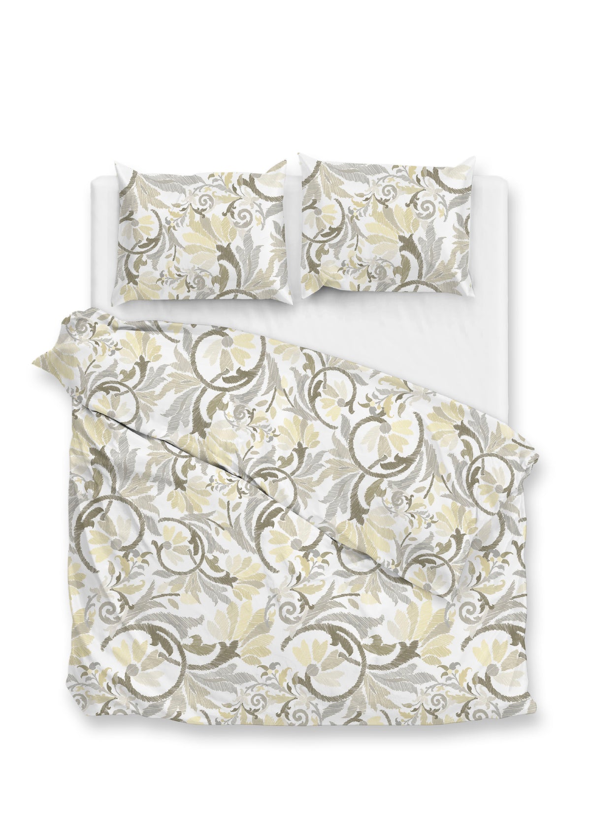 Zohome - Housse De Couette - Amaury - Natural