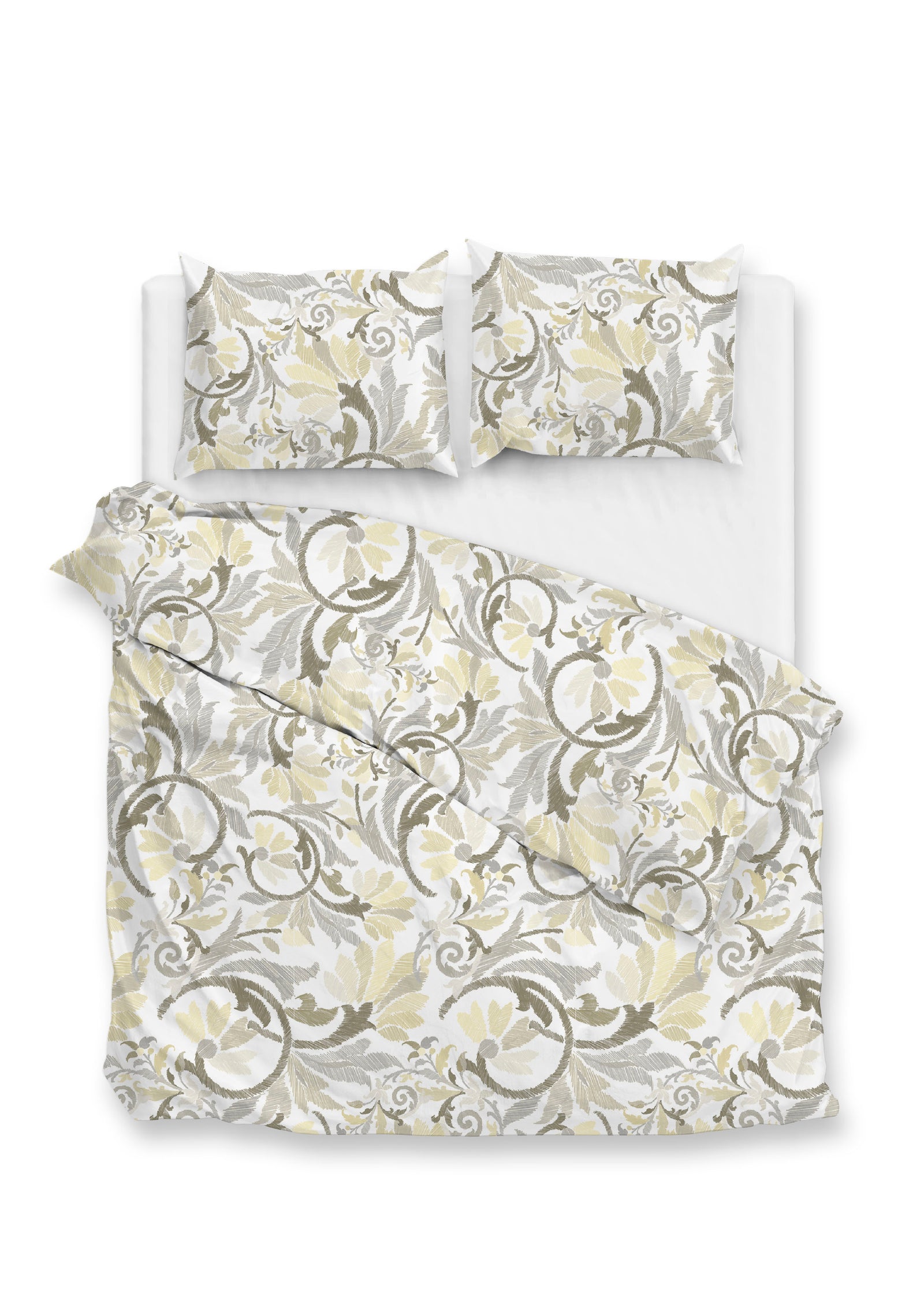 Zohome - Housse De Couette - Amaury - Natural