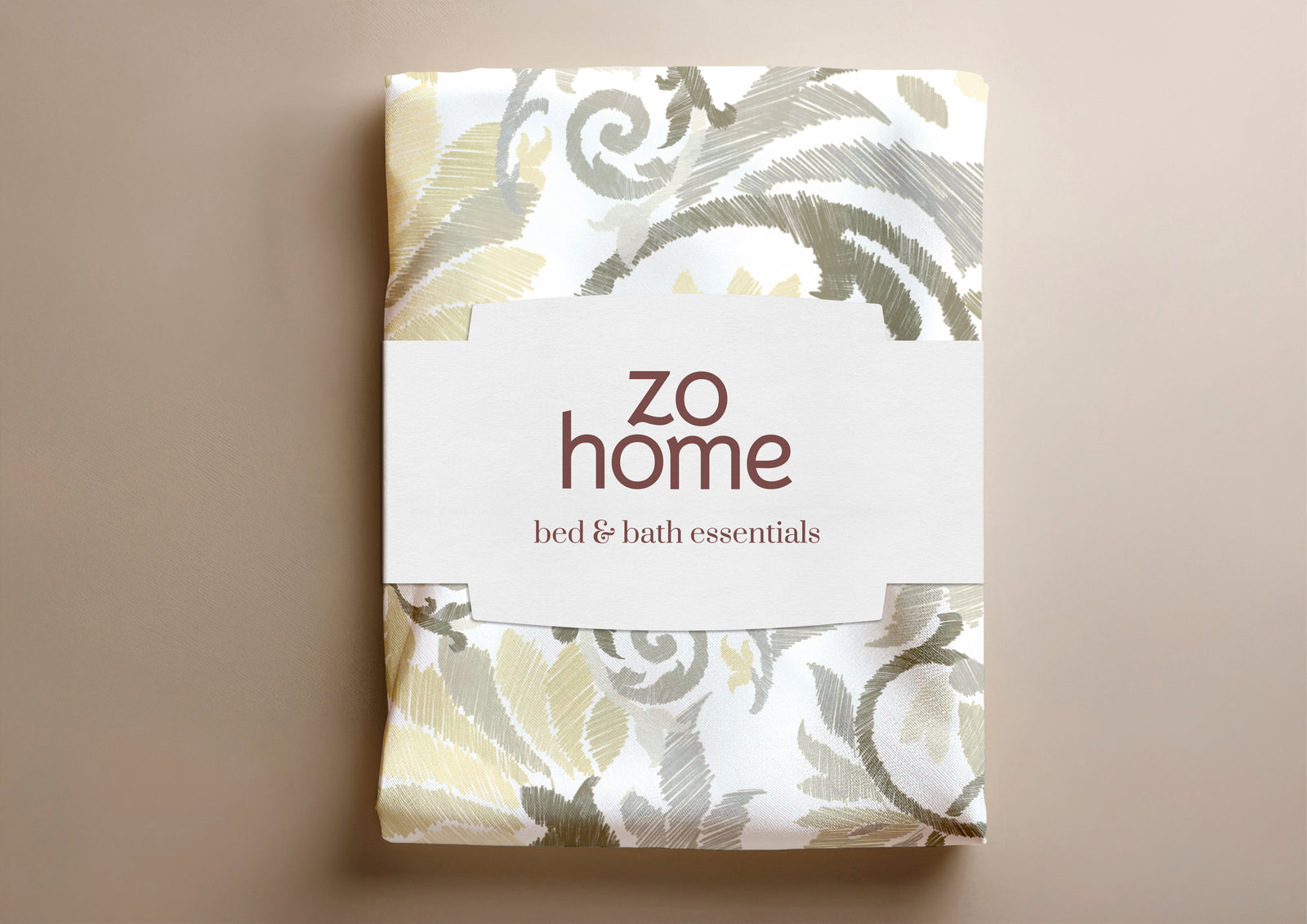 Zohome - Housse De Couette - Amaury - Natural