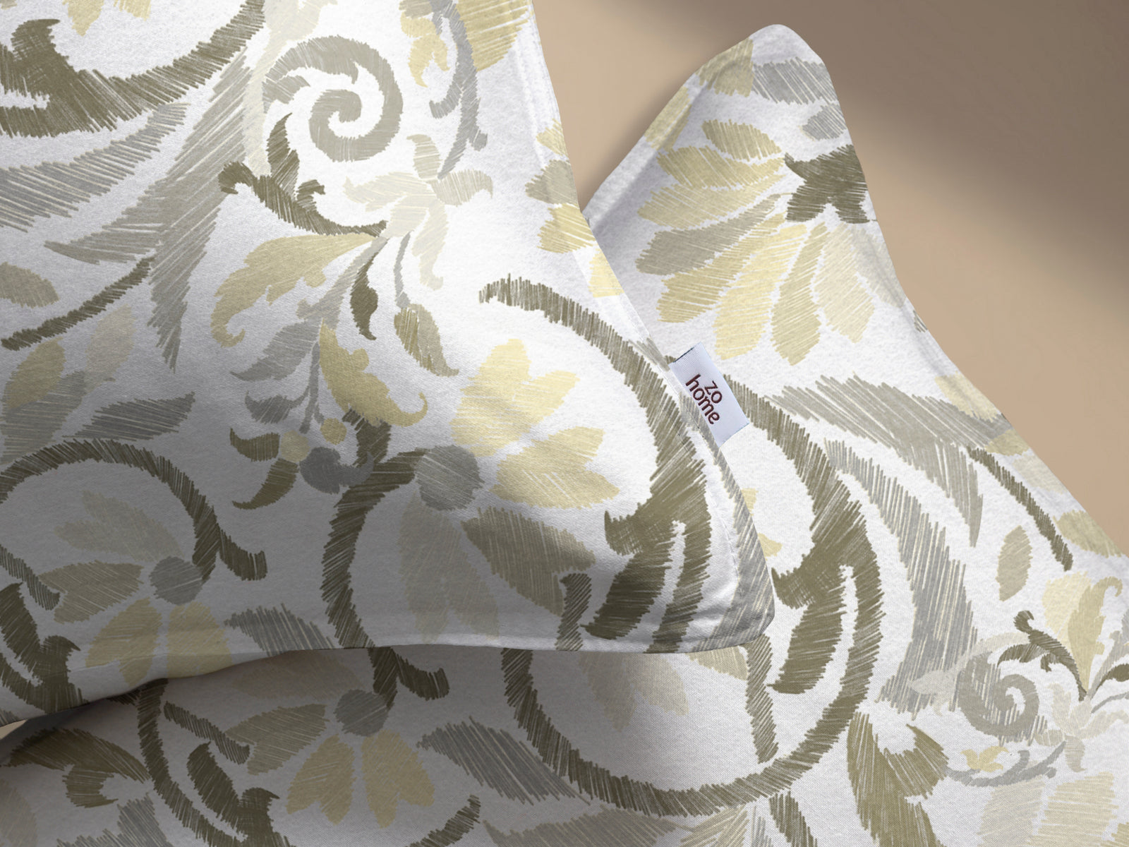 Zohome - Housse De Couette - Amaury - Natural