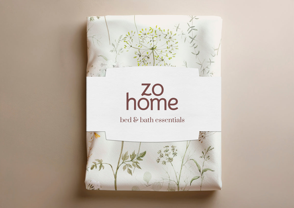 Zohome - Housse De Couette - Leontine - Natural