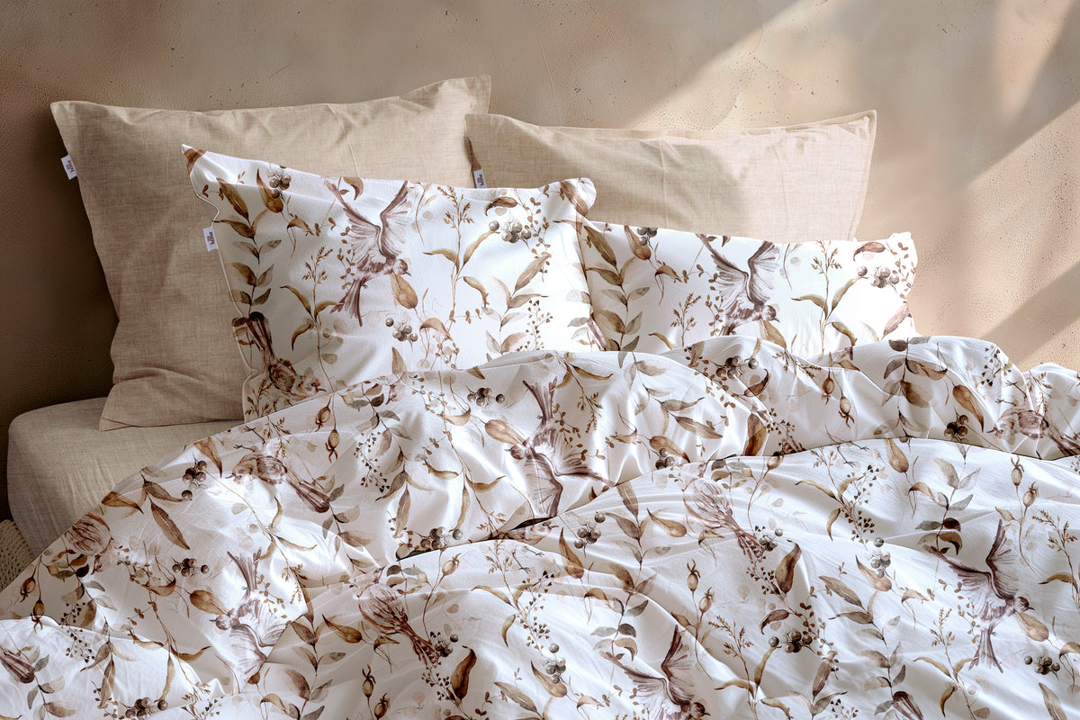 Zohome - Housse De Couette - Colette - White