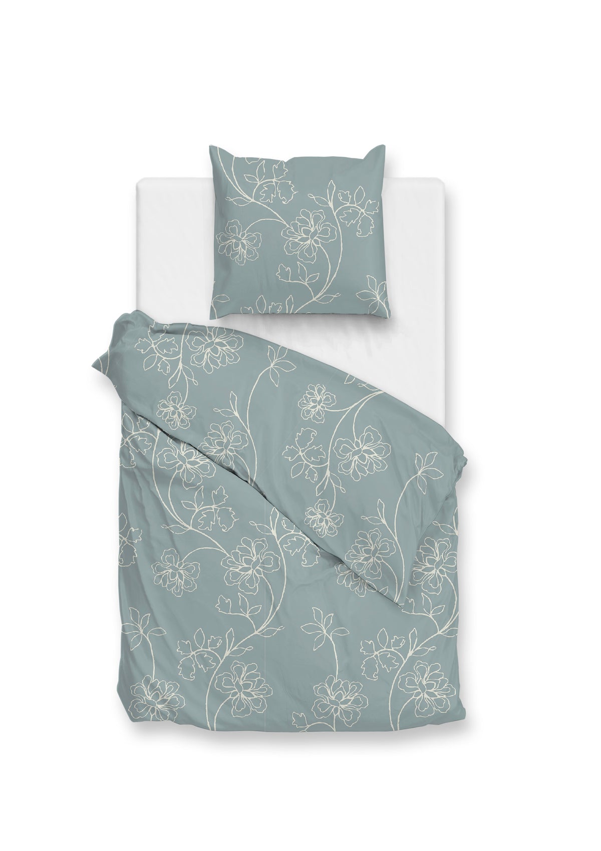 Zohome - Housse De Couette - Alva - Blue