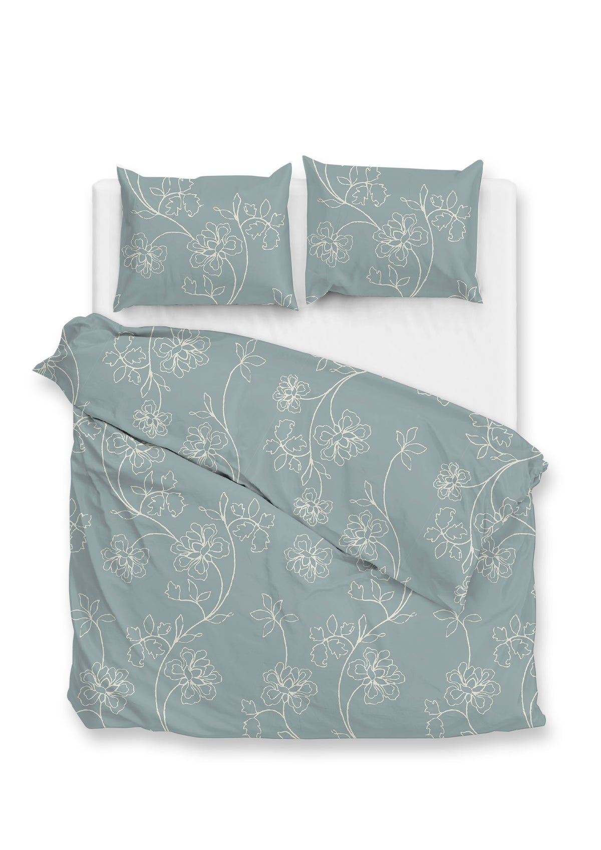 Zohome - Housse De Couette - Alva - Blue